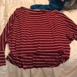 Red Striped Sweater